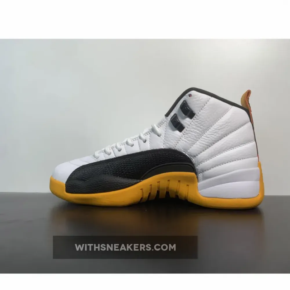 Air Jordan 12 25 Years In China White/Yellow/Black DR8887-100