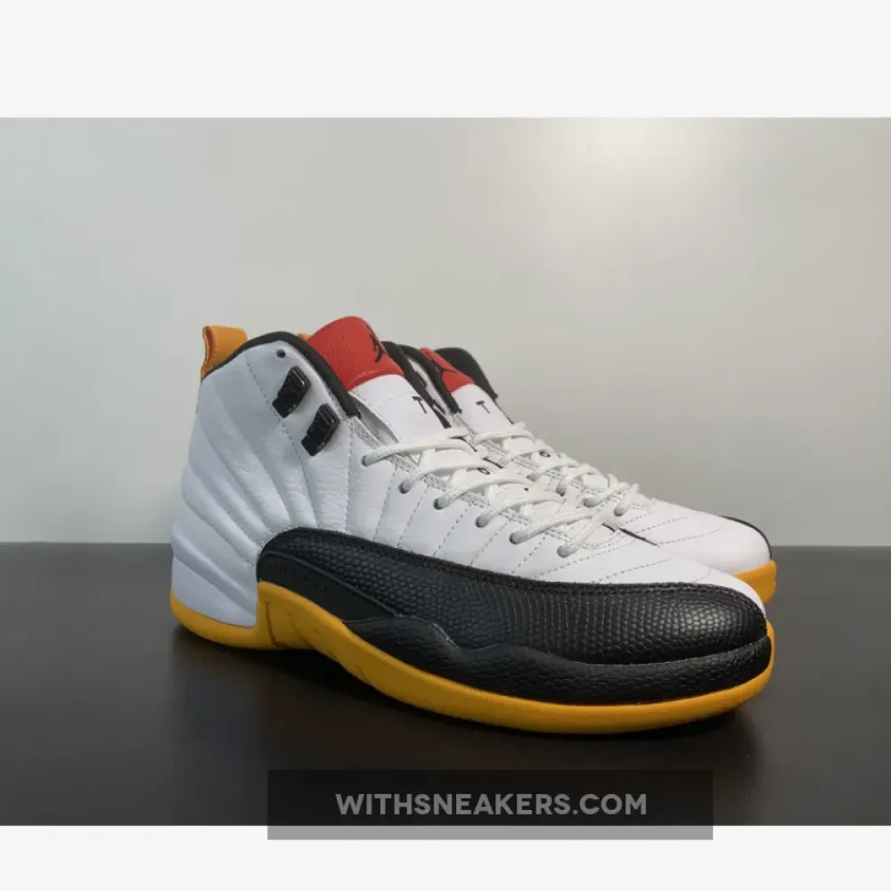 Air Jordan 12 25 Years In China White/Yellow/Black DR8887-100