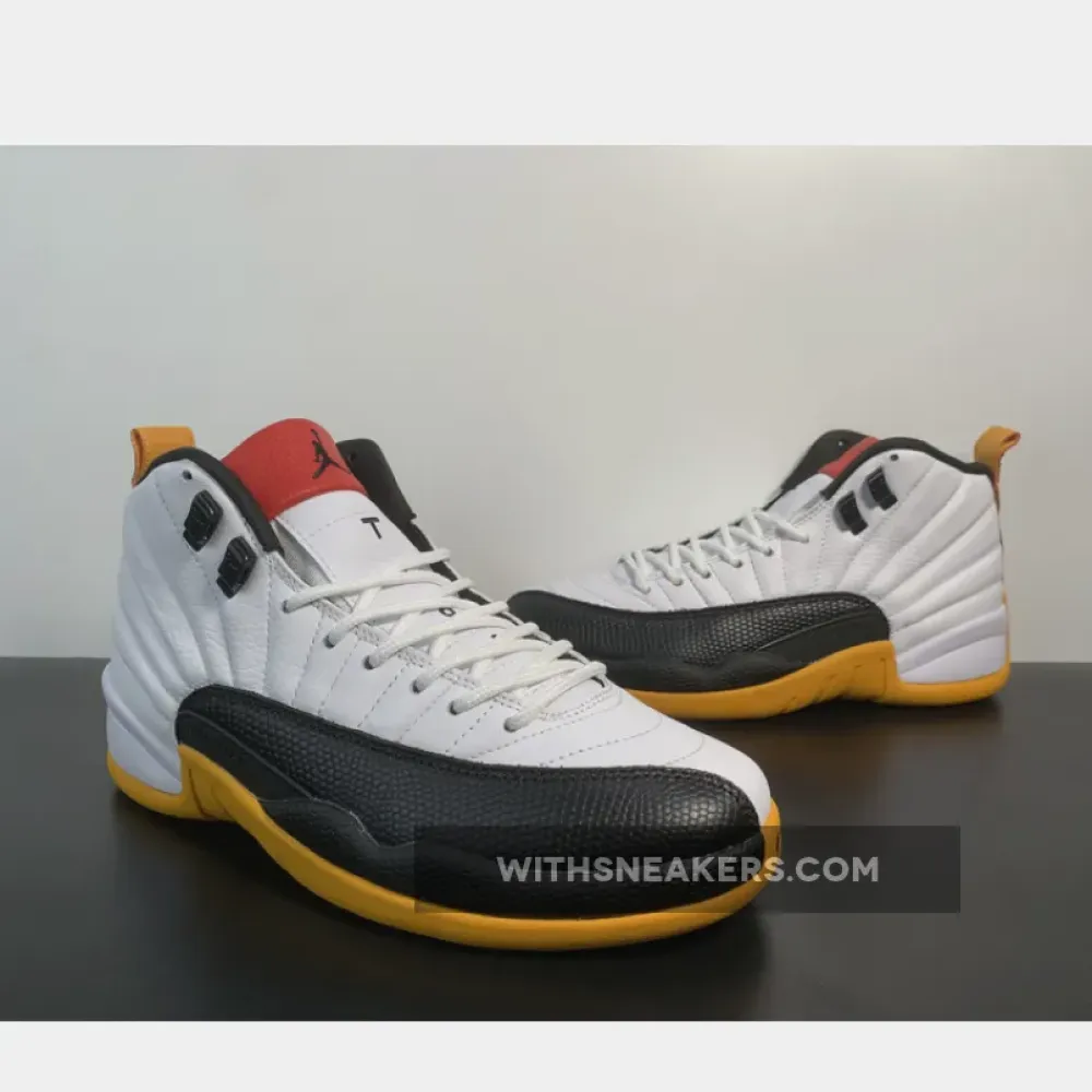 Air Jordan 12 25 Years In China White/Yellow/Black DR8887-100