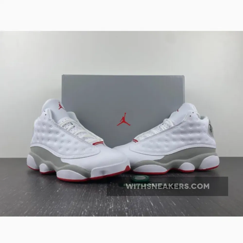 Air Jordan 13 White/True Red/Wolf Grey 414571-160
