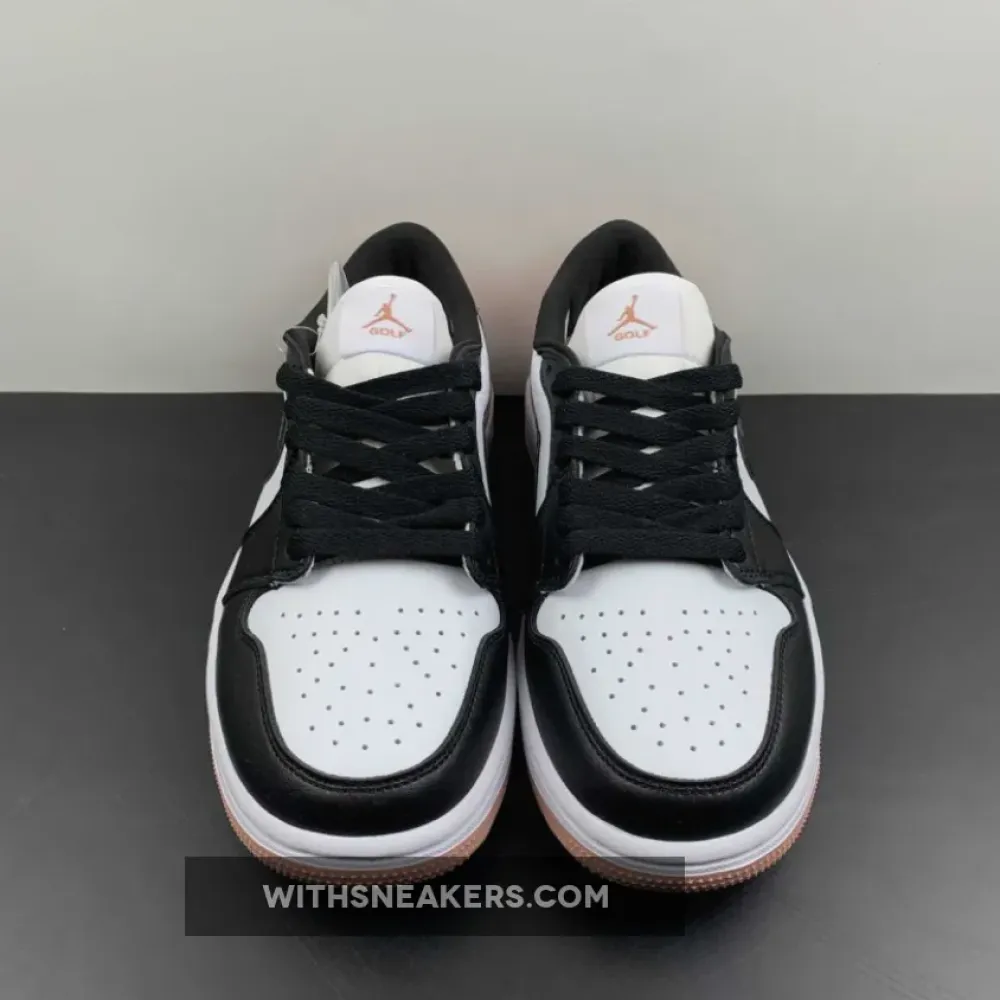 Nike Air Jordan 1 Low Golf White/Black/Rust Pink DD9315-106