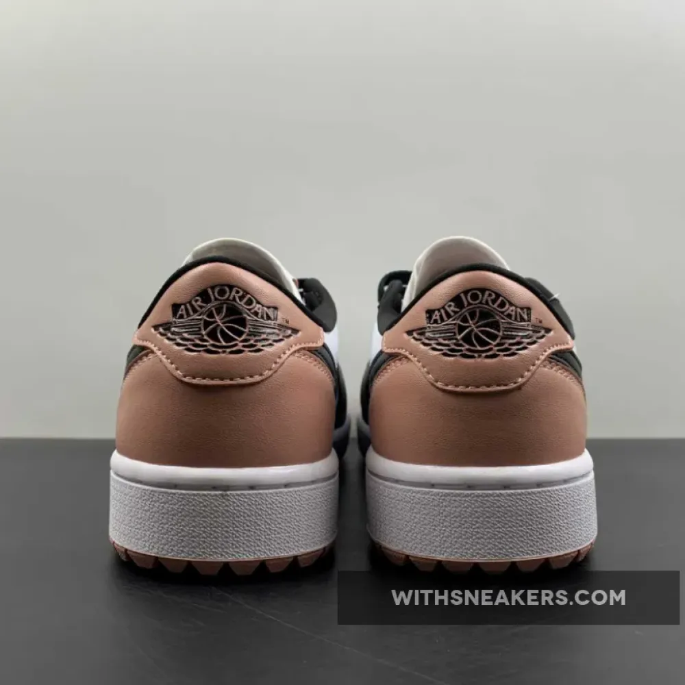 Nike Air Jordan 1 Low Golf White/Black/Rust Pink DD9315-106