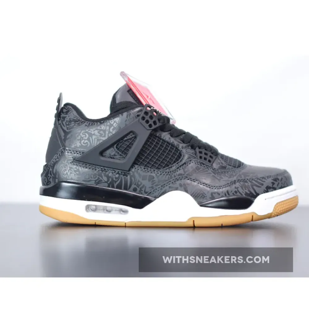 Air Jordan 4 SE Laser Black/Gum/White CI1184-001