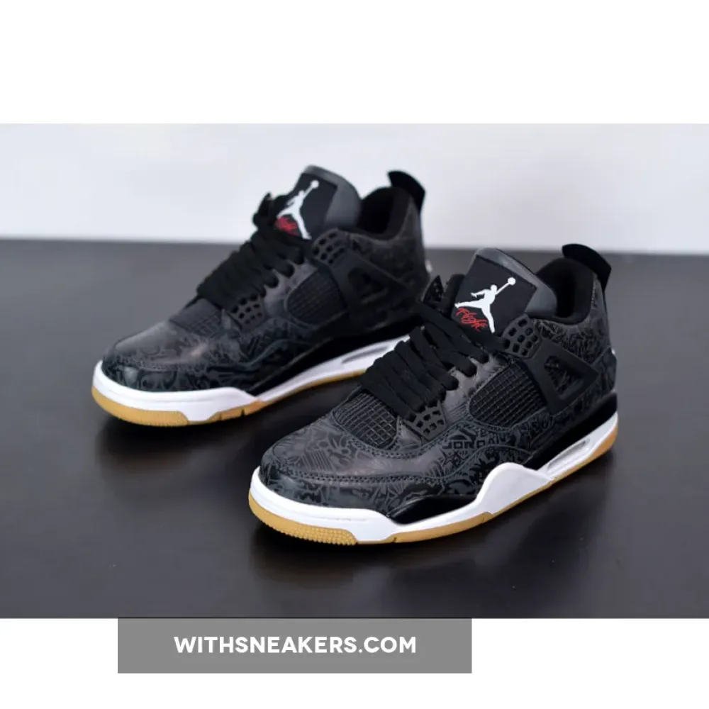 Air Jordan 4 SE Laser Black/Gum/White CI1184-001