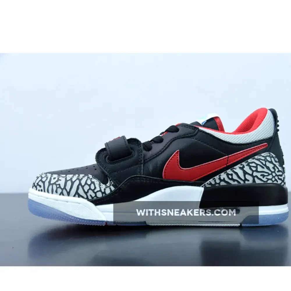 Nike Jordan Legacy 312 Low Chicago Flag Black/Blue/Red CD7069-004