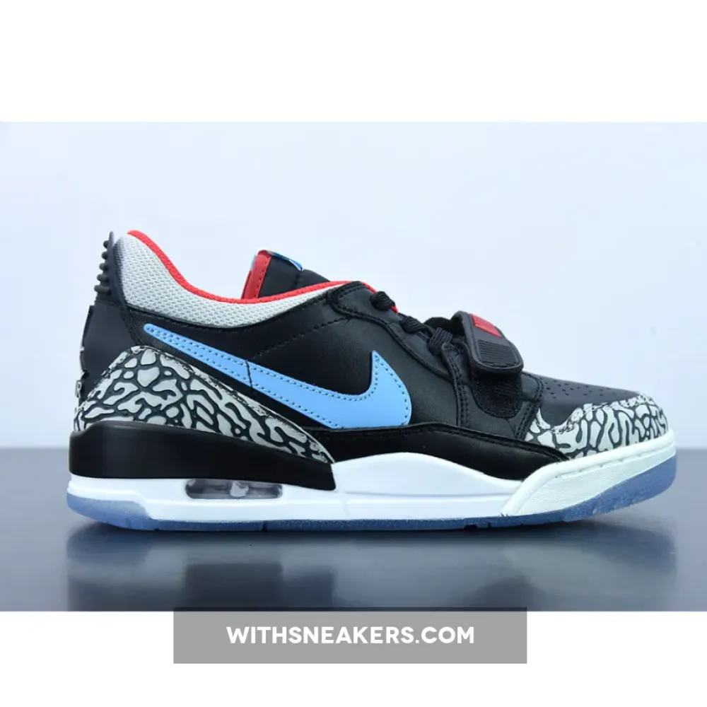 Nike Jordan Legacy 312 Low Chicago Flag Black/Blue/Red CD7069-004