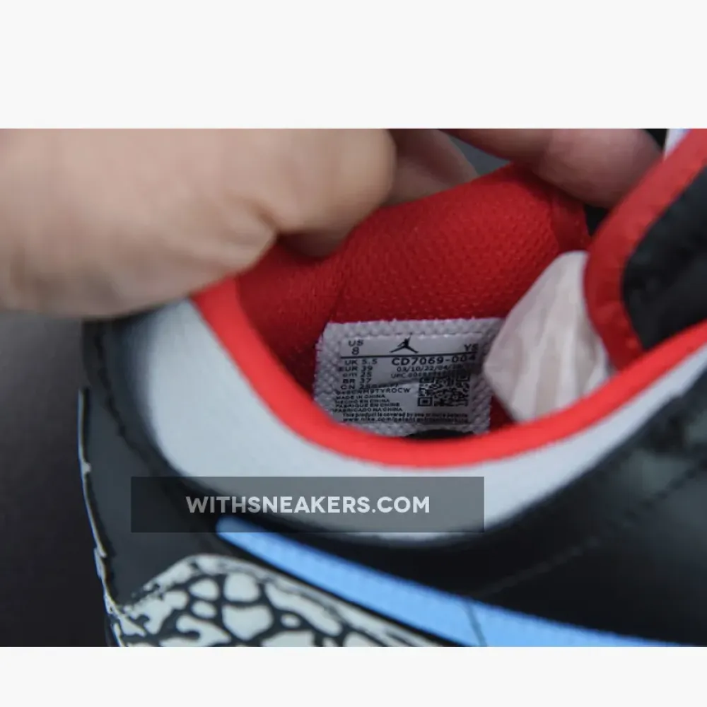 Nike Jordan Legacy 312 Low Chicago Flag Black/Blue/Red CD7069-004