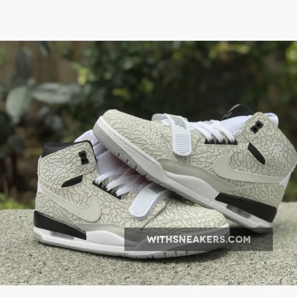 Nike Jordan Legacy 312 Elephant Print Grey/White AV3922-100