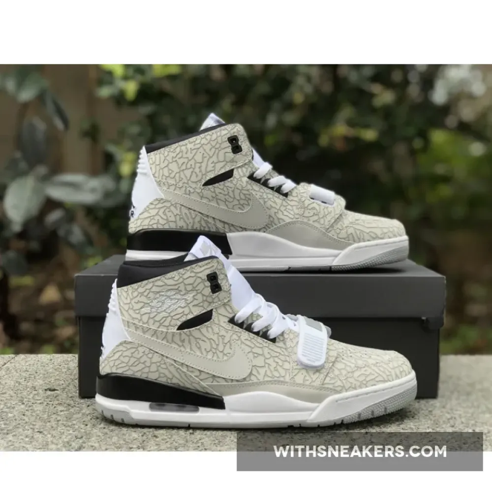 Nike Jordan Legacy 312 Elephant Print Grey/White AV3922-100