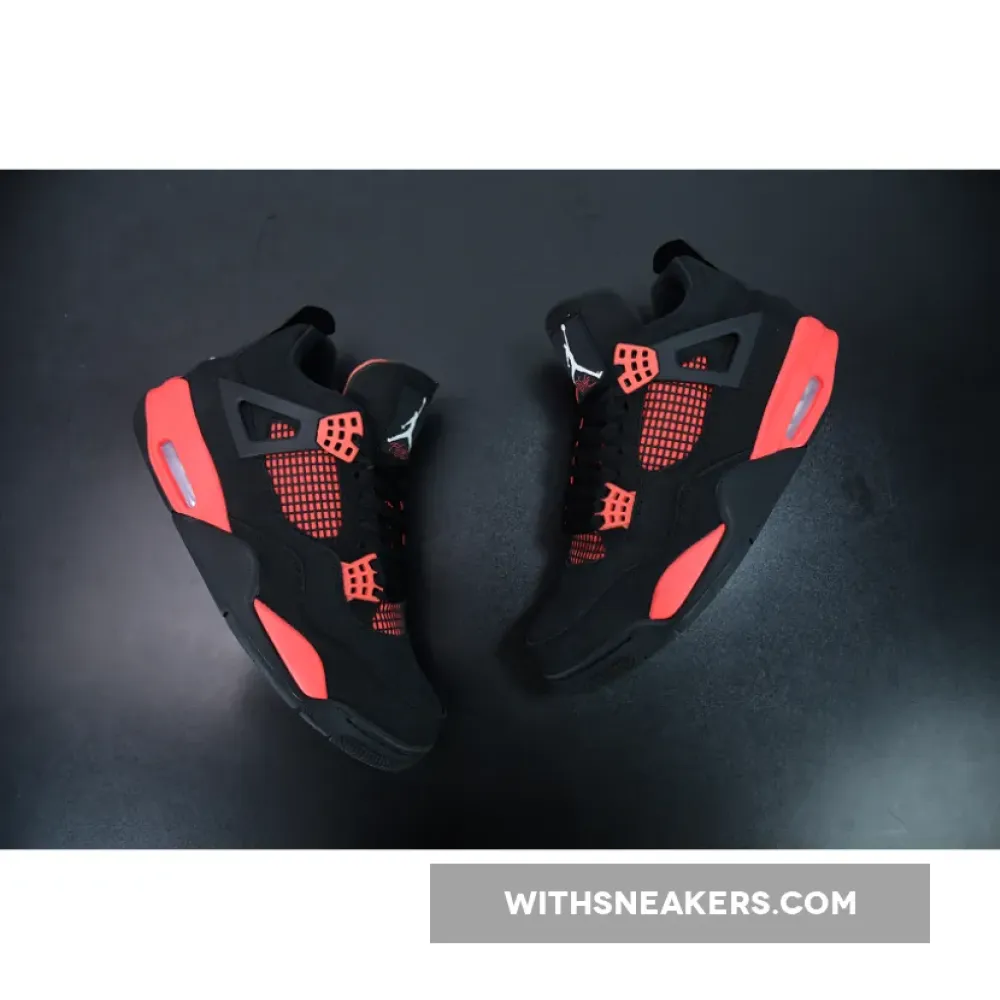 Air Jordan 4 Red Thunder Black/White/Red CT8527-016