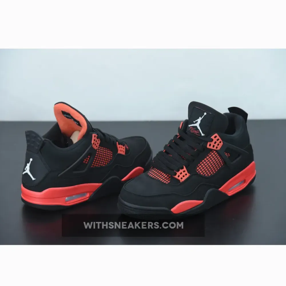 Air Jordan 4 Red Thunder Black/White/Red CT8527-016
