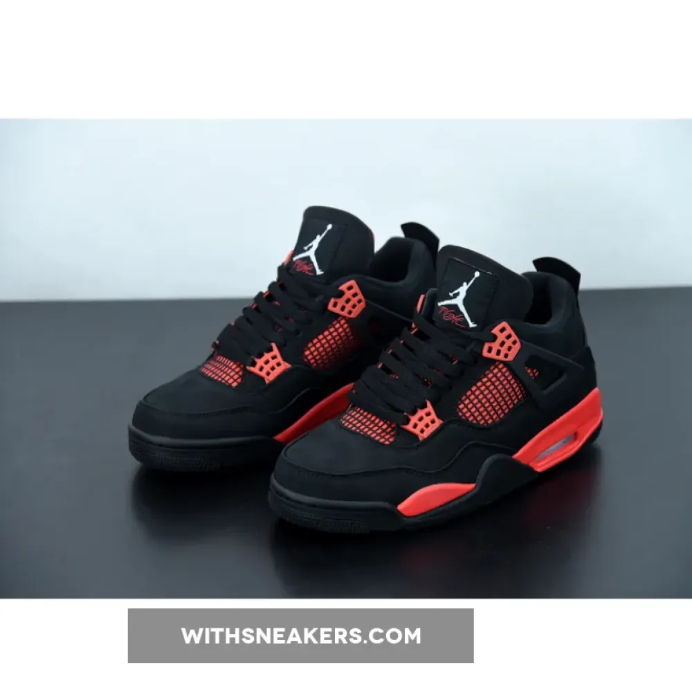 Air Jordan 4 Red Thunder Black/White/Red CT8527-016