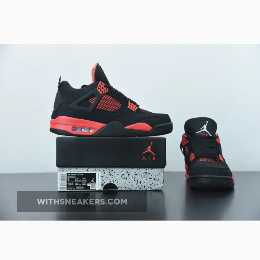 Air Jordan 4 Red Thunder Black/White/Red CT8527-016