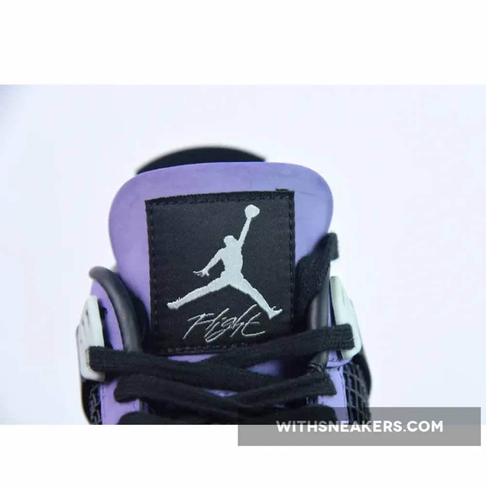 Travis Scott x Air Jordan 4 Retro 'Friends & Family' Purple Suede/Black Midsole