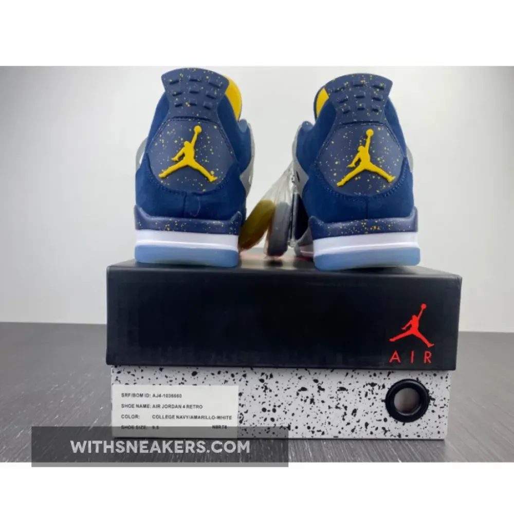Air Jordan 4 Retro 'Michigan Wolverines' PE