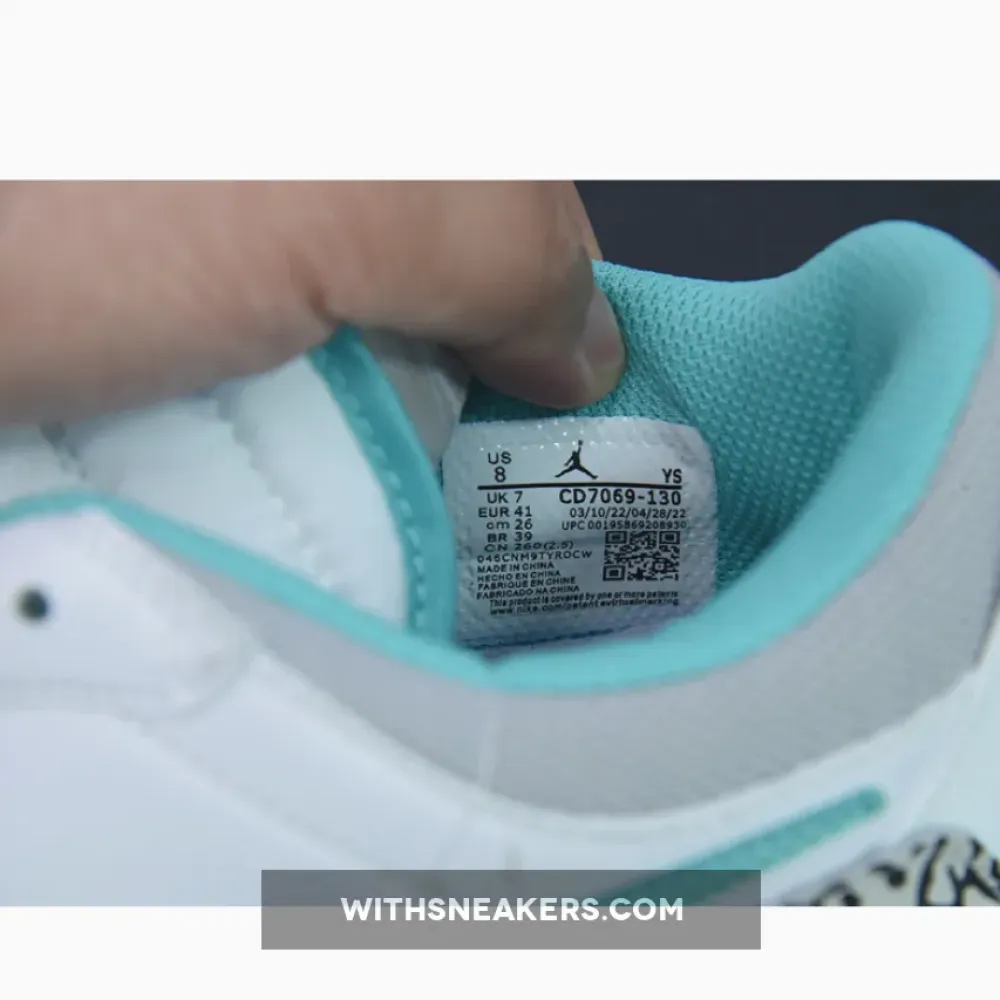 Nike Jordan Legacy 312 Low White/Turquoise/Black CD7069-130