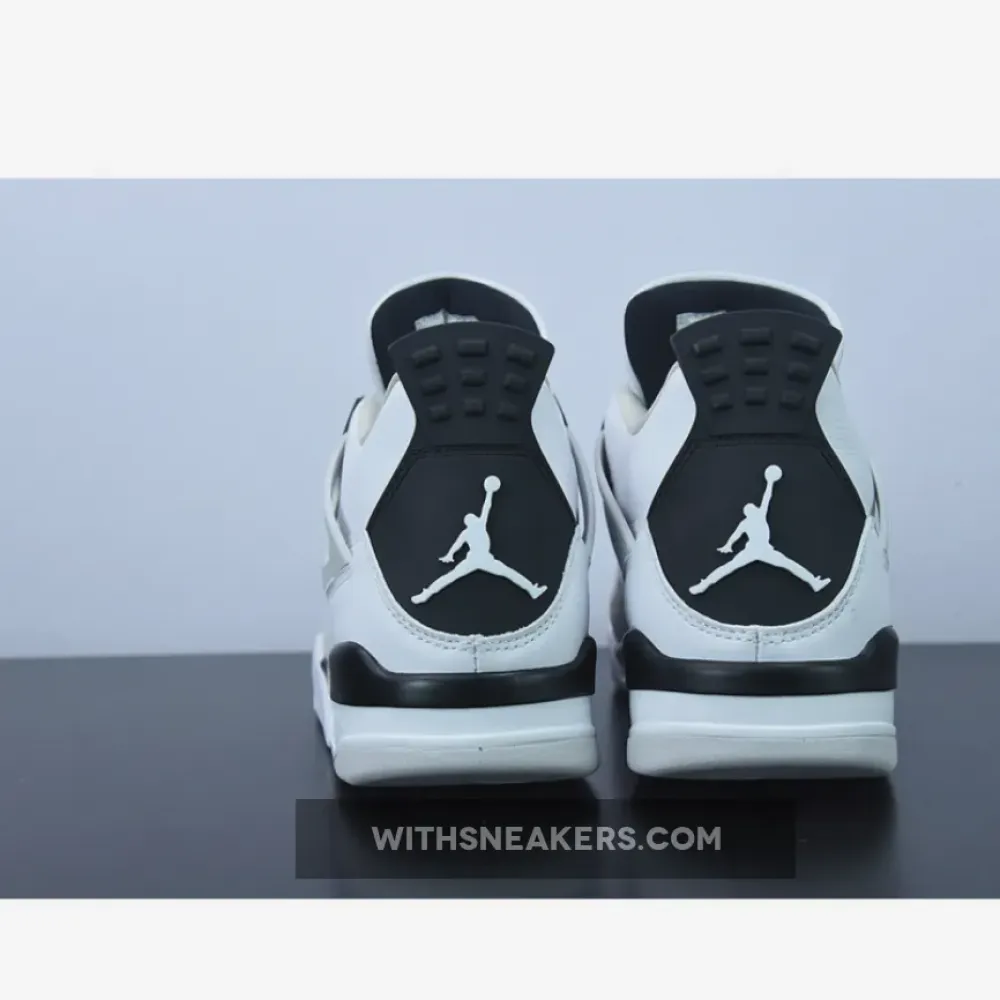 Air Jordan 4 Military Black/White/Neutral Grey DH6927-111