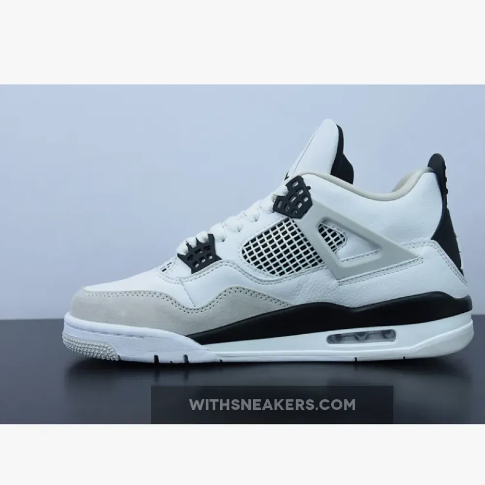 Air Jordan 4 Military Black/White/Neutral Grey DH6927-111