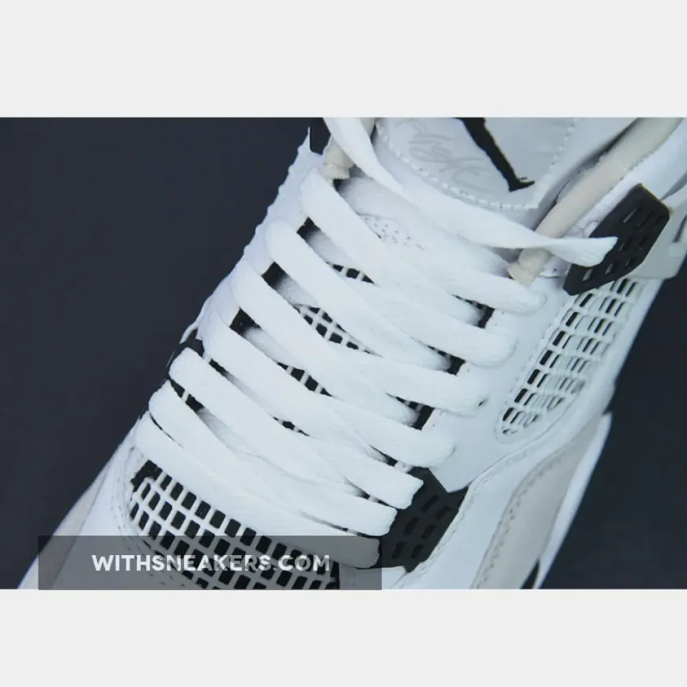 Air Jordan 4 Military Black/White/Neutral Grey DH6927-111