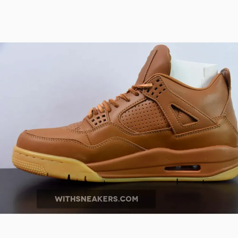Air Jordan 4 Retro Premium Ginger/Gum Yellow 819139-205