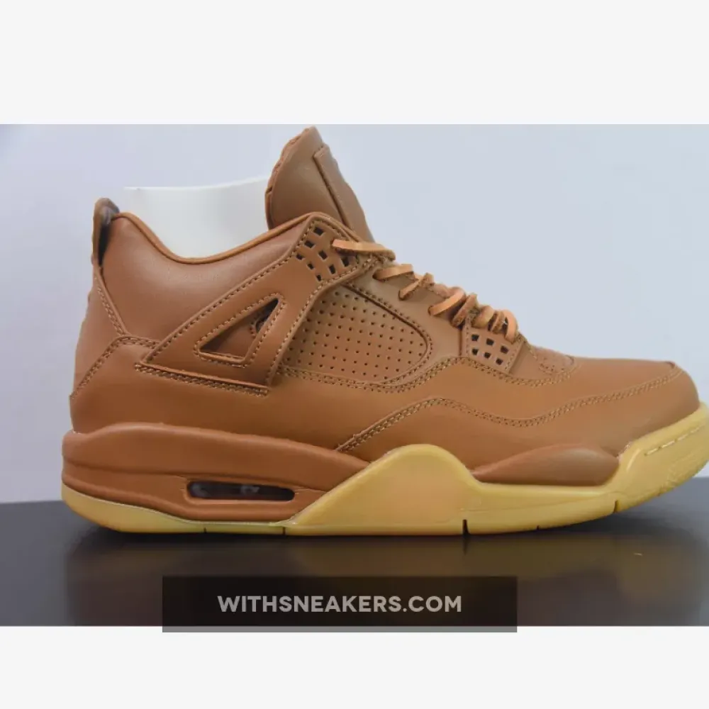 Air Jordan 4 Retro Premium Ginger/Gum Yellow 819139-205