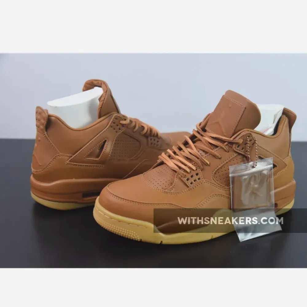 Air Jordan 4 Retro Premium Ginger/Gum Yellow 819139-205
