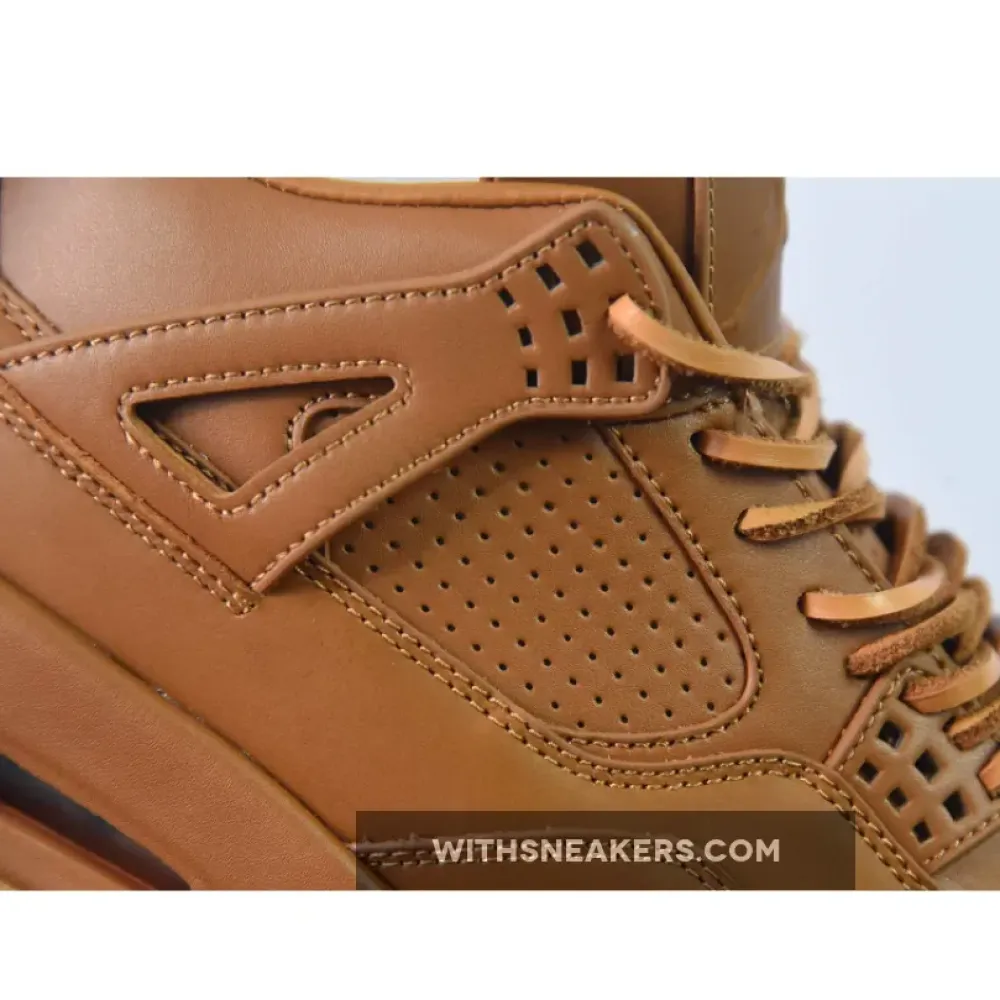 Air Jordan 4 Retro Premium Ginger/Gum Yellow 819139-205