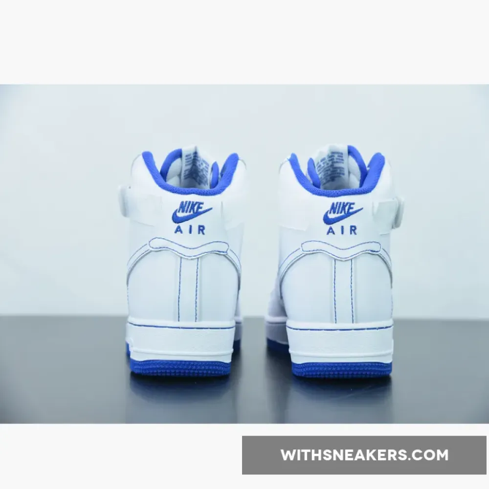 Nike Air Force 1 High White/Royal Blue CV1753-101