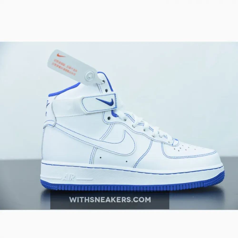 Nike Air Force 1 High White/Royal Blue CV1753-101