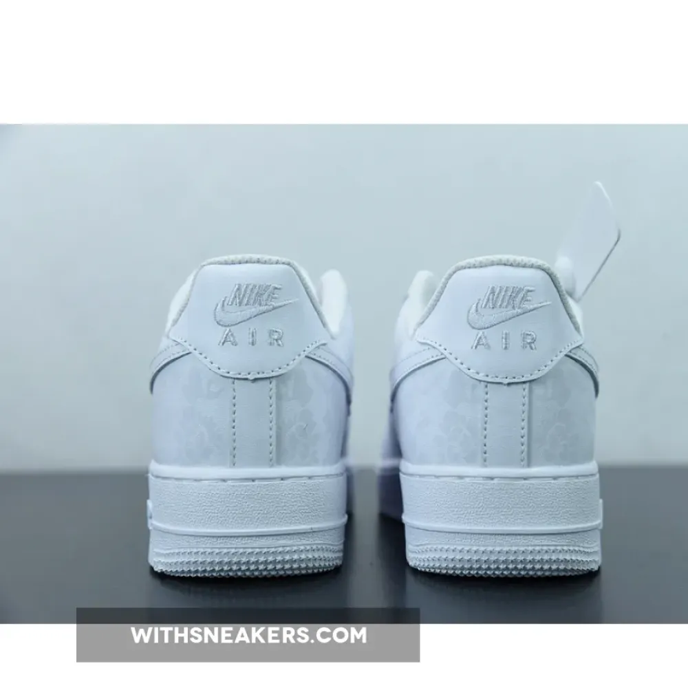 Nike Air Force 1 Low White Flower