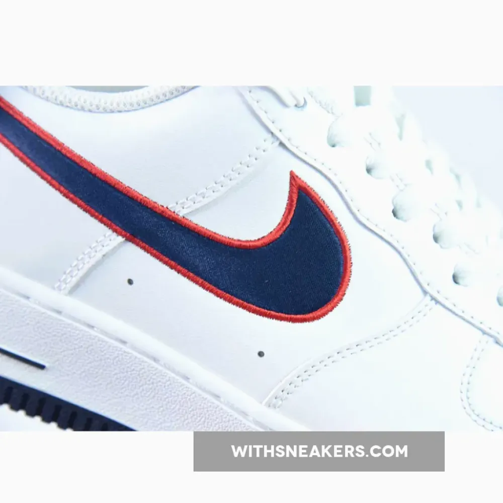 Nike Air Force 1 Low Houston Comets Four-Peat White/Red/Navy FJ0710-100