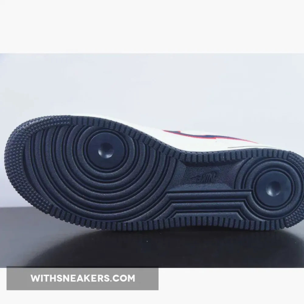 Nike Air Force 1 Low Houston Comets Four-Peat White/Red/Navy FJ0710-100