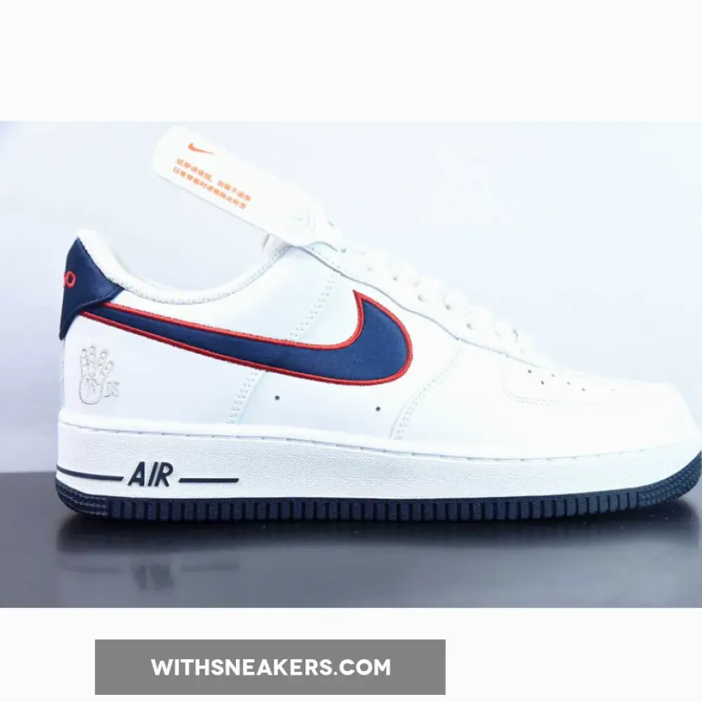 Nike Air Force 1 Low Houston Comets Four-Peat White/Red/Navy FJ0710-100