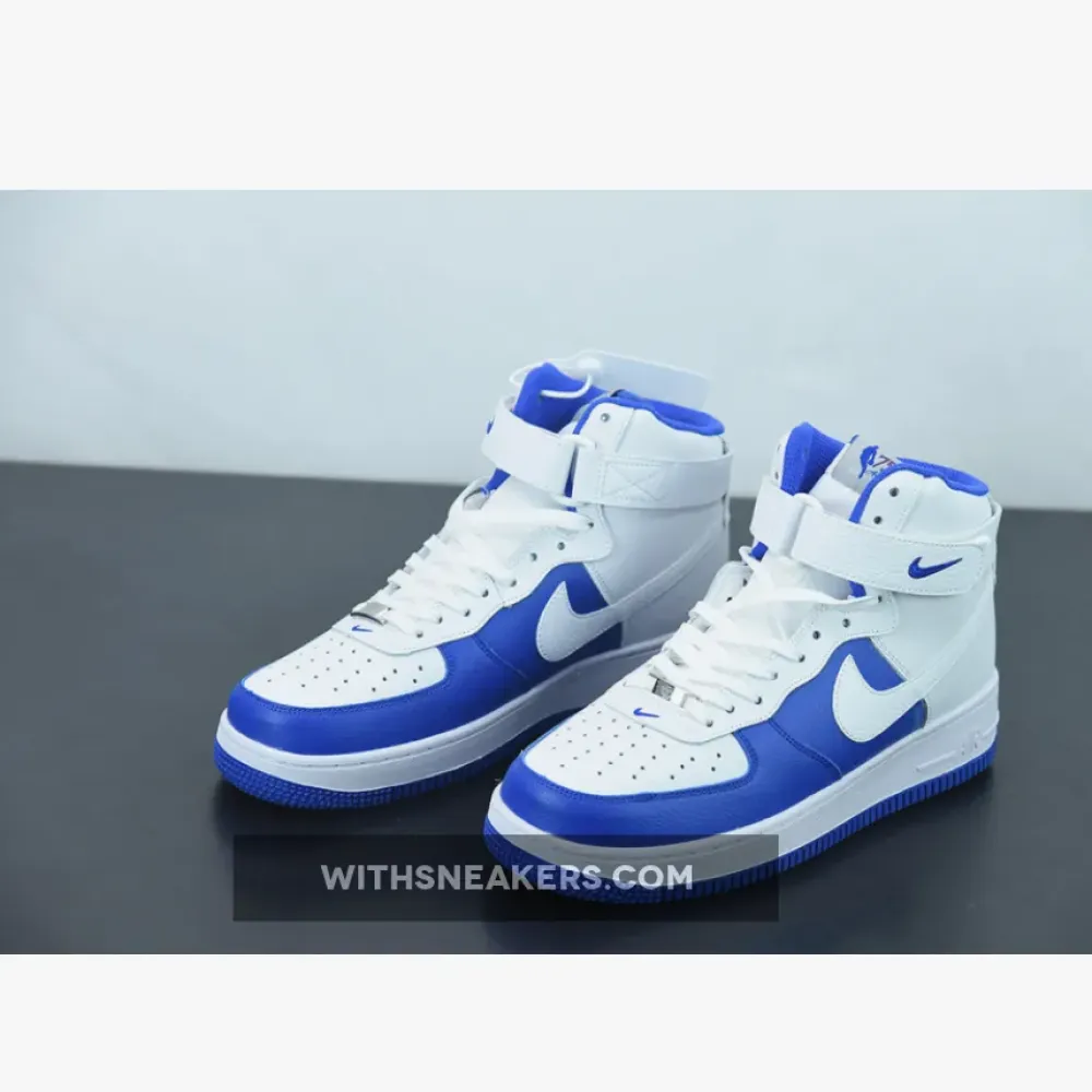 Nike Air Force 1 High White/White-Hyper Royal-Sail DC8870-100
