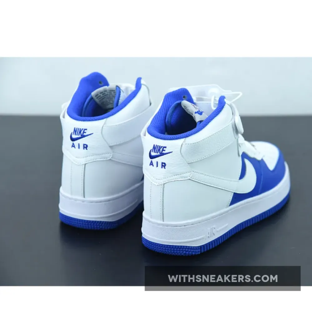 Nike Air Force 1 High White/White-Hyper Royal-Sail DC8870-100
