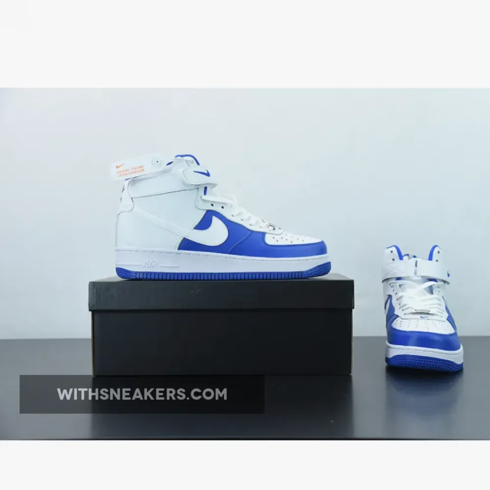 Nike Air Force 1 High White/White-Hyper Royal-Sail DC8870-100