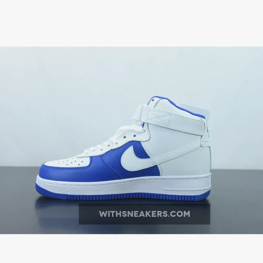 Nike Air Force 1 High White/White-Hyper Royal-Sail DC8870-100