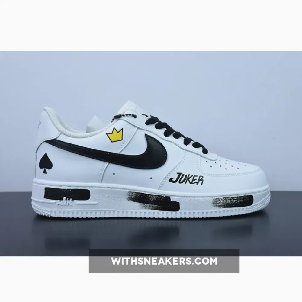 Nike Air Force 1 Custom PEACEMINUSONE Paranoise White/Black