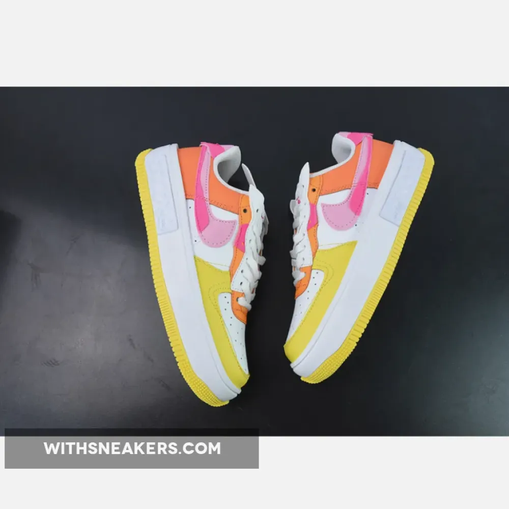 Nike Air Force 1 Fontanka Yellow/Pink/Orange DX2675-100