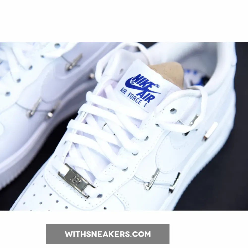 Nike Air Force 1 LX White/Hyper Royal/Black CT1990-100