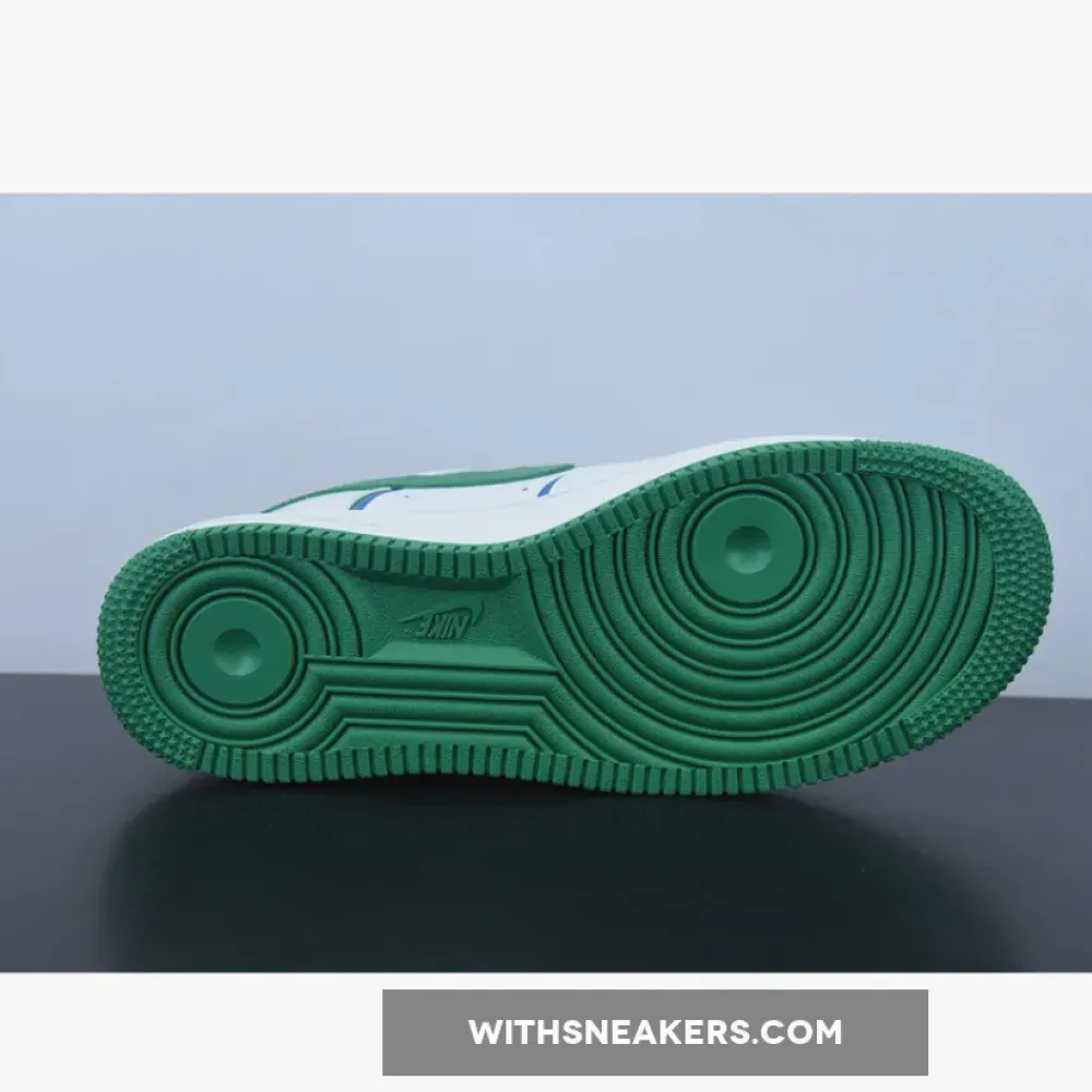 Nike Air Force 1 Custom Dallas White/Green/Blue