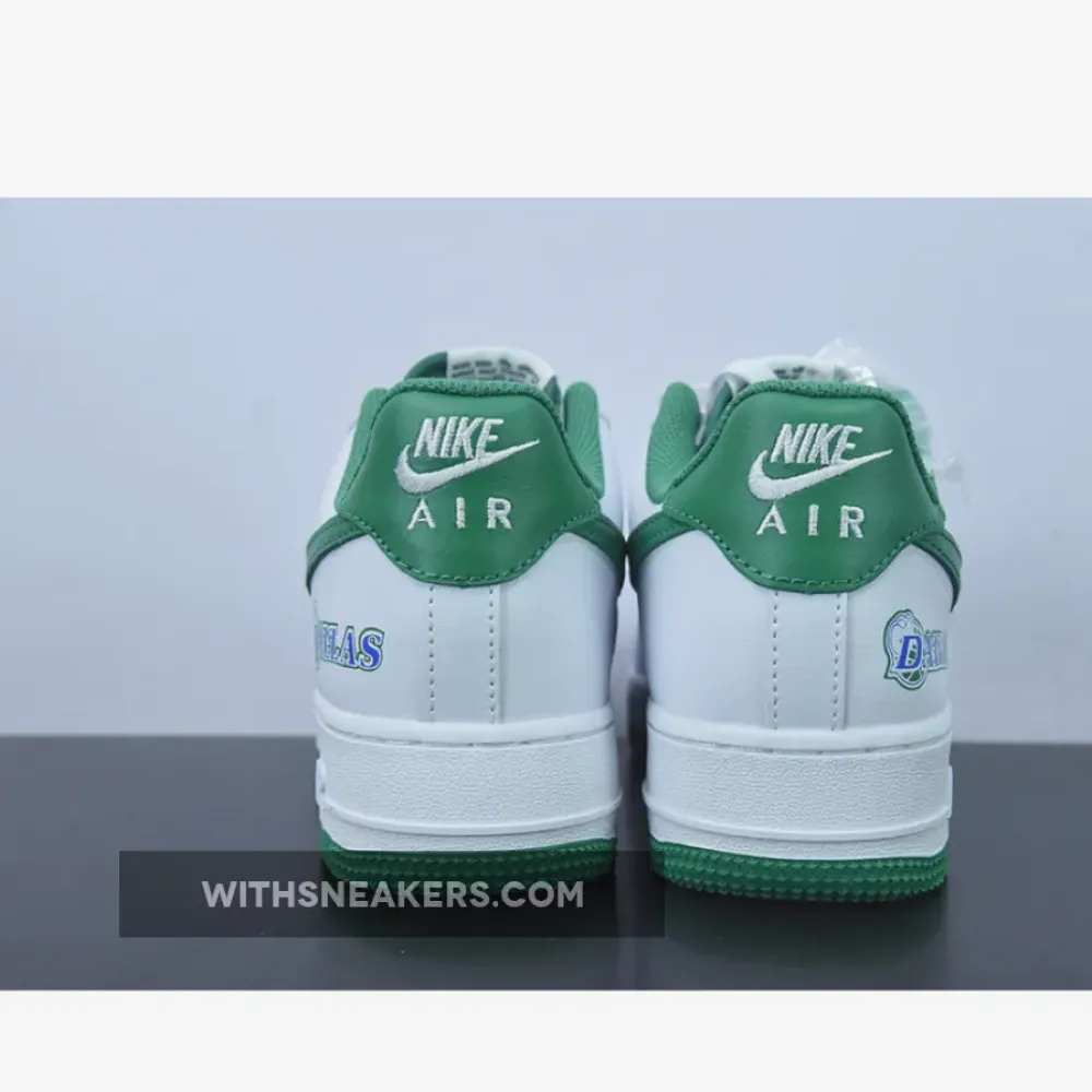 Nike Air Force 1 Custom Dallas White/Green/Blue