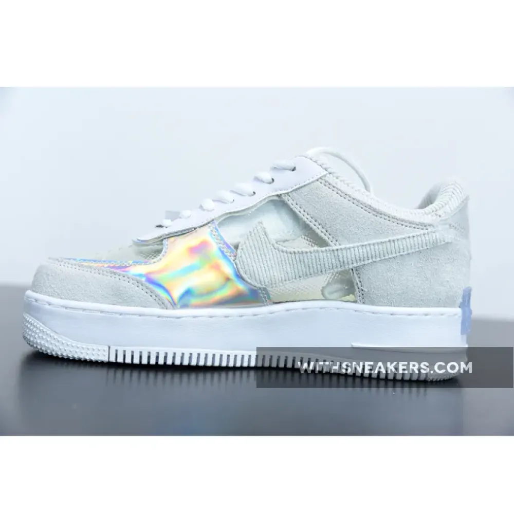Nike Air Force 1 Shadow Pure Platinum/Metallic Silver DC5255-043
