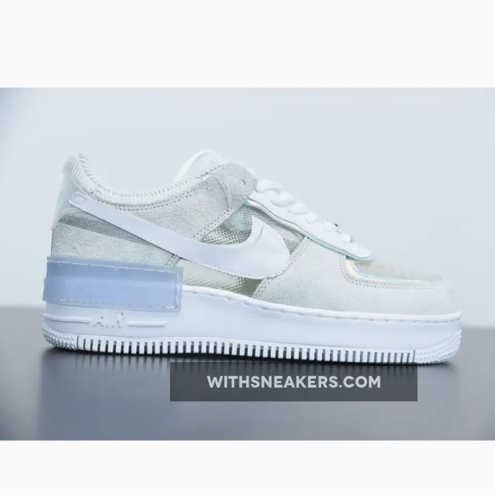 Nike Air Force 1 Shadow Pure Platinum/Metallic Silver DC5255-043