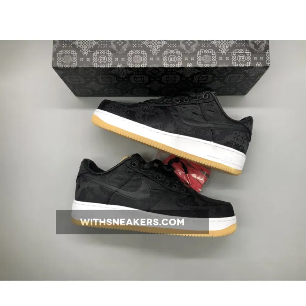Nike Air Force 1 PRM Fragment x Clot Black/University Red/White CZ3986-001