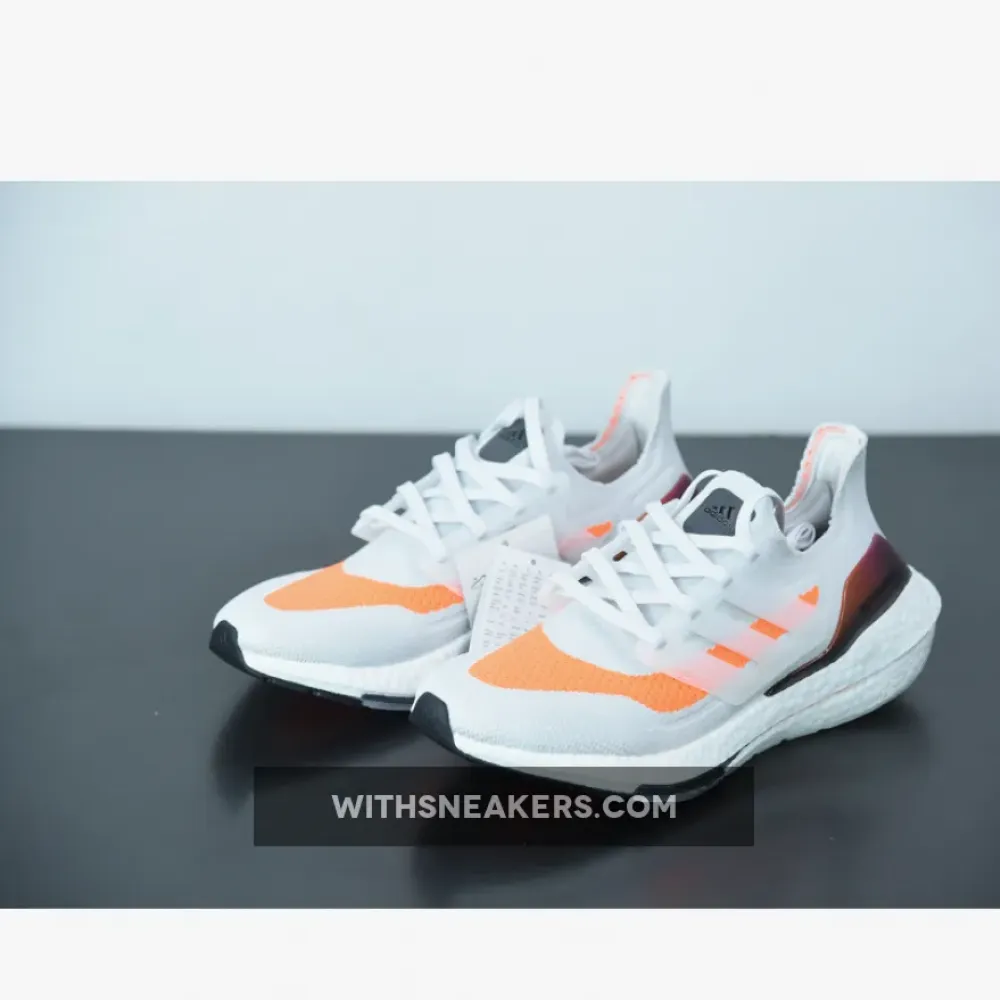Adidas Ultra Boost 2021 Grey Screaming Orange  FY0375