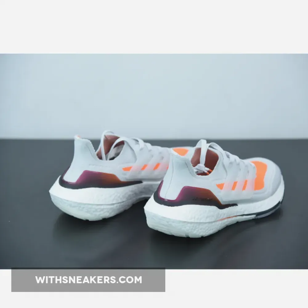 Adidas Ultra Boost 2021 Grey Screaming Orange  FY0375