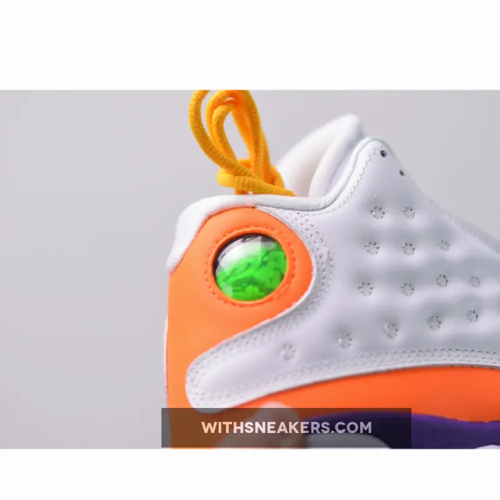 Air Jordan 13 Retro GS Playground Court Purple/Total Orange/White CV0785-158