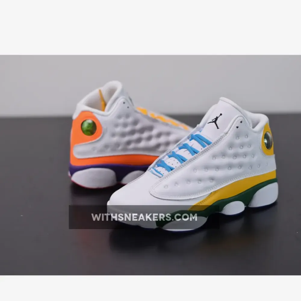 Air Jordan 13 Retro GS Playground Court Purple/Total Orange/White CV0785-158