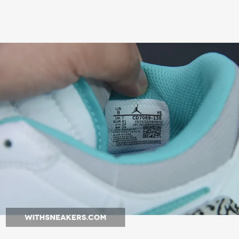 Nike Jordan Legacy 312 Low White Turquoise CD7069-130